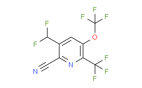AM173646 | 1803665-75-9 | 2-Cyano-3-(difluoromethyl)-5-(trifluoromethoxy)-6-(trifluoromethyl)pyridine