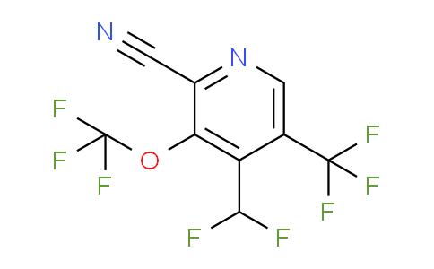 AM173647 | 1804807-19-9 | 2-Cyano-4-(difluoromethyl)-3-(trifluoromethoxy)-5-(trifluoromethyl)pyridine