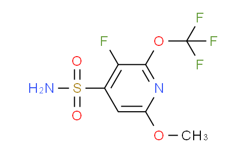 AM173648 | 1806257-31-7 | 3-Fluoro-6-methoxy-2-(trifluoromethoxy)pyridine-4-sulfonamide