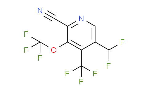 AM173652 | 1805928-96-4 | 2-Cyano-5-(difluoromethyl)-3-(trifluoromethoxy)-4-(trifluoromethyl)pyridine