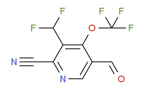 AM173653 | 1803676-92-7 | 2-Cyano-3-(difluoromethyl)-4-(trifluoromethoxy)pyridine-5-carboxaldehyde