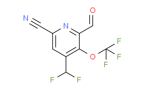 AM173657 | 1804315-23-8 | 6-Cyano-4-(difluoromethyl)-3-(trifluoromethoxy)pyridine-2-carboxaldehyde