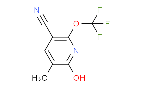 AM173658 | 1804332-76-0 | 5-Cyano-2-hydroxy-3-methyl-6-(trifluoromethoxy)pyridine