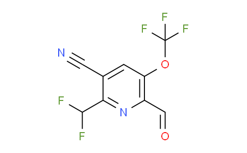 AM173661 | 1804315-31-8 | 3-Cyano-2-(difluoromethyl)-5-(trifluoromethoxy)pyridine-6-carboxaldehyde