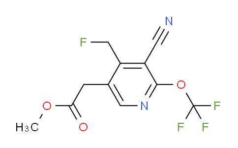 AM173662 | 1804660-55-6 | Methyl 3-cyano-4-(fluoromethyl)-2-(trifluoromethoxy)pyridine-5-acetate