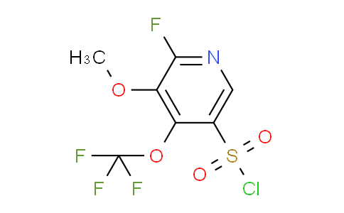 AM173666 | 1805977-17-6 | 2-Fluoro-3-methoxy-4-(trifluoromethoxy)pyridine-5-sulfonyl chloride