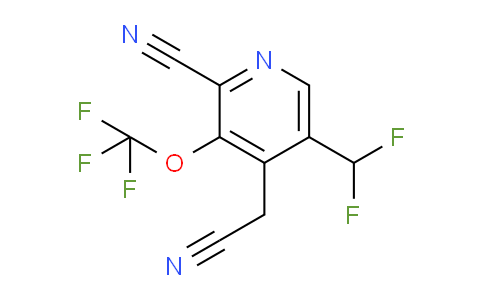 AM173669 | 1804807-80-4 | 2-Cyano-5-(difluoromethyl)-3-(trifluoromethoxy)pyridine-4-acetonitrile