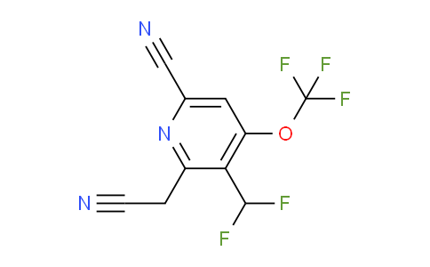 AM173670 | 1804780-78-6 | 6-Cyano-3-(difluoromethyl)-4-(trifluoromethoxy)pyridine-2-acetonitrile