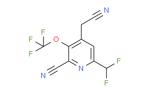 AM173671 | 1804807-86-0 | 2-Cyano-6-(difluoromethyl)-3-(trifluoromethoxy)pyridine-4-acetonitrile