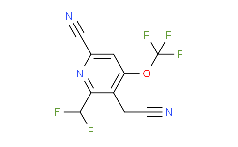 AM173674 | 1803676-50-7 | 6-Cyano-2-(difluoromethyl)-4-(trifluoromethoxy)pyridine-3-acetonitrile