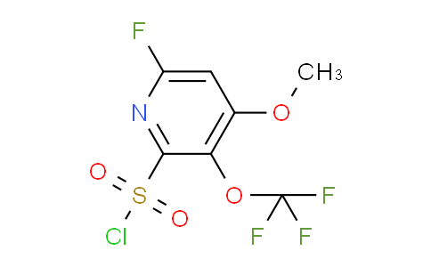 AM173675 | 1804746-10-8 | 6-Fluoro-4-methoxy-3-(trifluoromethoxy)pyridine-2-sulfonyl chloride