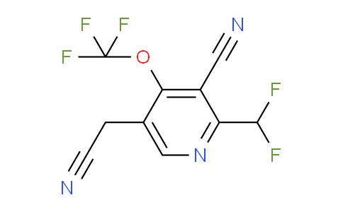 AM173677 | 1804807-91-7 | 3-Cyano-2-(difluoromethyl)-4-(trifluoromethoxy)pyridine-5-acetonitrile