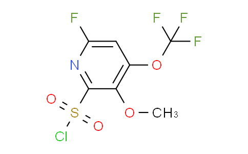 AM173681 | 1804326-75-7 | 6-Fluoro-3-methoxy-4-(trifluoromethoxy)pyridine-2-sulfonyl chloride