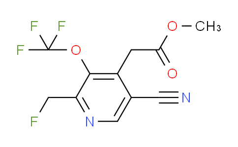 AM173682 | 1804660-80-7 | Methyl 5-cyano-2-(fluoromethyl)-3-(trifluoromethoxy)pyridine-4-acetate