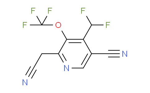 AM173688 | 1804314-65-5 | 5-Cyano-4-(difluoromethyl)-3-(trifluoromethoxy)pyridine-2-acetonitrile