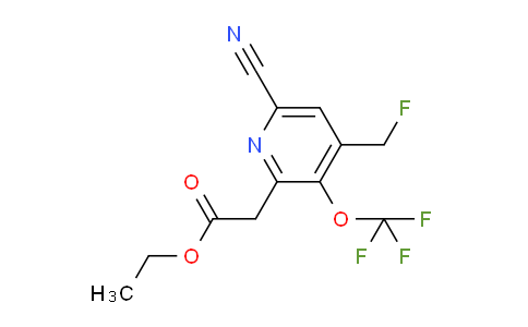 AM173694 | 1804708-72-2 | Ethyl 6-cyano-4-(fluoromethyl)-3-(trifluoromethoxy)pyridine-2-acetate