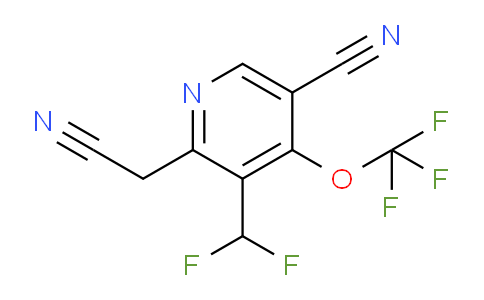 AM173695 | 1803676-69-8 | 5-Cyano-3-(difluoromethyl)-4-(trifluoromethoxy)pyridine-2-acetonitrile