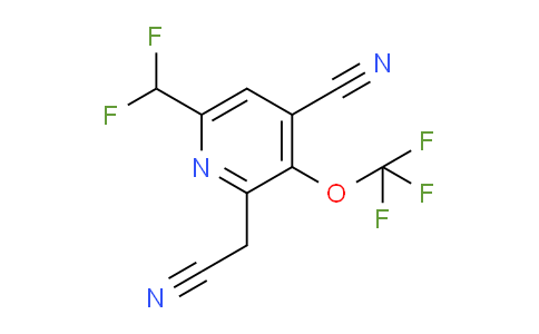 AM173697 | 1805925-55-6 | 4-Cyano-6-(difluoromethyl)-3-(trifluoromethoxy)pyridine-2-acetonitrile