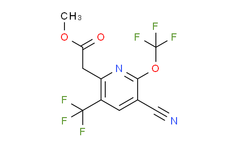 AM173702 | 1806189-25-2 | Methyl 3-cyano-2-(trifluoromethoxy)-5-(trifluoromethyl)pyridine-6-acetate