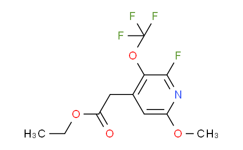 AM173709 | 1804302-94-0 | Ethyl 2-fluoro-6-methoxy-3-(trifluoromethoxy)pyridine-4-acetate