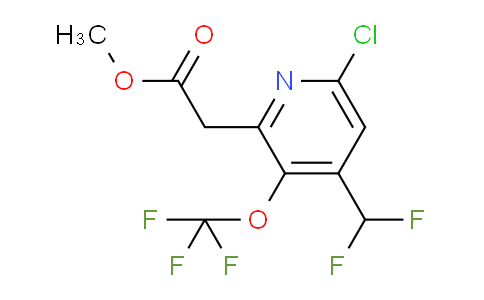 AM173714 | 1803700-90-4 | Methyl 6-chloro-4-(difluoromethyl)-3-(trifluoromethoxy)pyridine-2-acetate