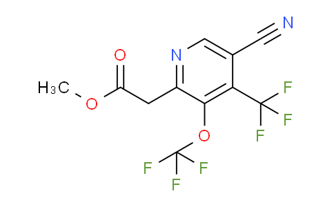 AM173715 | 1804736-32-0 | Methyl 5-cyano-3-(trifluoromethoxy)-4-(trifluoromethyl)pyridine-2-acetate