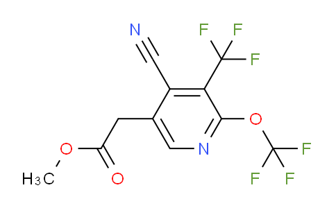 AM173716 | 1805923-97-0 | Methyl 4-cyano-2-(trifluoromethoxy)-3-(trifluoromethyl)pyridine-5-acetate