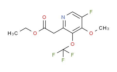 AM173719 | 1806719-93-6 | Ethyl 5-fluoro-4-methoxy-3-(trifluoromethoxy)pyridine-2-acetate