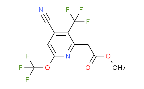 AM173720 | 1804324-41-1 | Methyl 4-cyano-6-(trifluoromethoxy)-3-(trifluoromethyl)pyridine-2-acetate