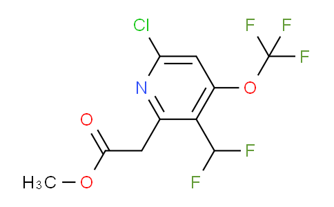 AM173721 | 1804641-18-6 | Methyl 6-chloro-3-(difluoromethyl)-4-(trifluoromethoxy)pyridine-2-acetate