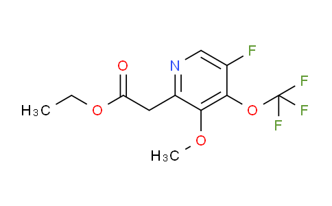 AM173722 | 1806180-75-5 | Ethyl 5-fluoro-3-methoxy-4-(trifluoromethoxy)pyridine-2-acetate