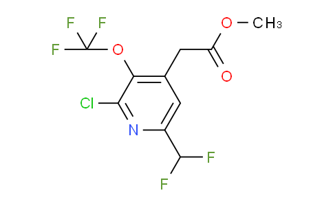 AM173723 | 1806157-52-7 | Methyl 2-chloro-6-(difluoromethyl)-3-(trifluoromethoxy)pyridine-4-acetate