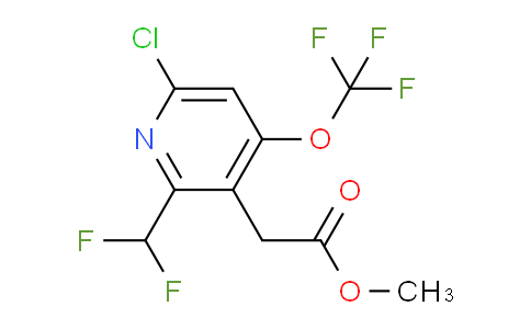 AM173724 | 1804559-54-3 | Methyl 6-chloro-2-(difluoromethyl)-4-(trifluoromethoxy)pyridine-3-acetate