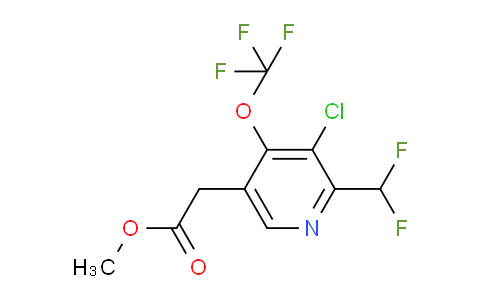 AM173726 | 1806251-52-4 | Methyl 3-chloro-2-(difluoromethyl)-4-(trifluoromethoxy)pyridine-5-acetate