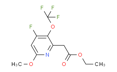 AM173727 | 1806180-83-5 | Ethyl 4-fluoro-6-methoxy-3-(trifluoromethoxy)pyridine-2-acetate