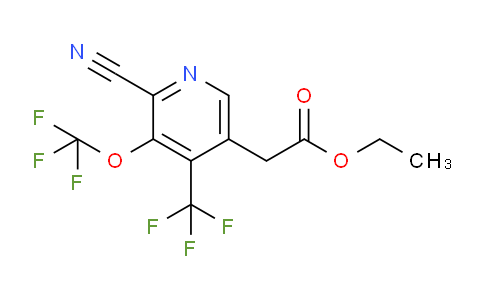 AM173736 | 1804313-78-7 | Ethyl 2-cyano-3-(trifluoromethoxy)-4-(trifluoromethyl)pyridine-5-acetate