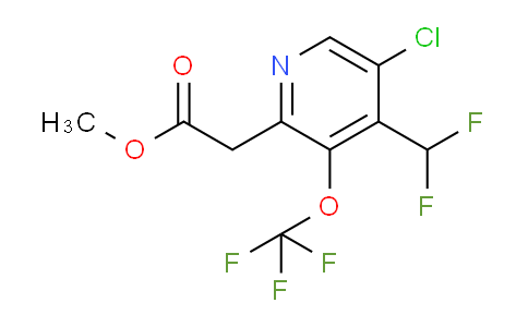 AM173742 | 1803957-91-6 | Methyl 5-chloro-4-(difluoromethyl)-3-(trifluoromethoxy)pyridine-2-acetate