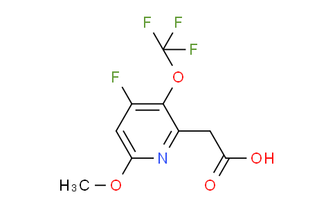 AM173746 | 1804790-86-0 | 4-Fluoro-6-methoxy-3-(trifluoromethoxy)pyridine-2-acetic acid