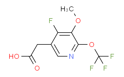 AM173748 | 1803940-57-9 | 4-Fluoro-3-methoxy-2-(trifluoromethoxy)pyridine-5-acetic acid