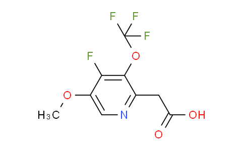 AM173750 | 1803678-96-7 | 4-Fluoro-5-methoxy-3-(trifluoromethoxy)pyridine-2-acetic acid