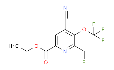 AM173751 | 1804320-60-2 | Ethyl 4-cyano-2-(fluoromethyl)-3-(trifluoromethoxy)pyridine-6-carboxylate