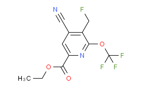 AM173755 | 1804659-18-4 | Ethyl 4-cyano-3-(fluoromethyl)-2-(trifluoromethoxy)pyridine-6-carboxylate