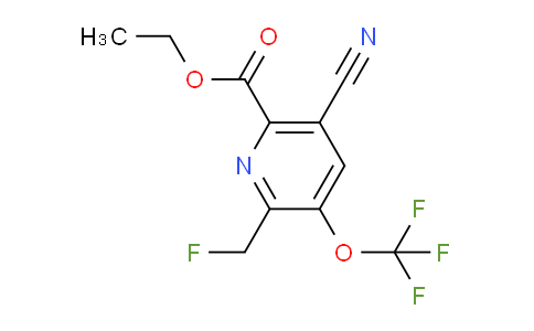 AM173763 | 1804734-96-0 | Ethyl 5-cyano-2-(fluoromethyl)-3-(trifluoromethoxy)pyridine-6-carboxylate
