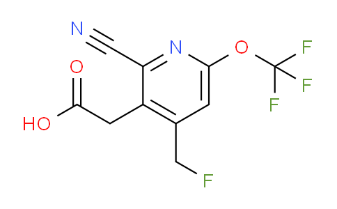 AM173781 | 1804309-52-1 | 2-Cyano-4-(fluoromethyl)-6-(trifluoromethoxy)pyridine-3-acetic acid