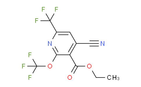 AM173782 | 1806188-85-1 | Ethyl 4-cyano-2-(trifluoromethoxy)-6-(trifluoromethyl)pyridine-3-carboxylate