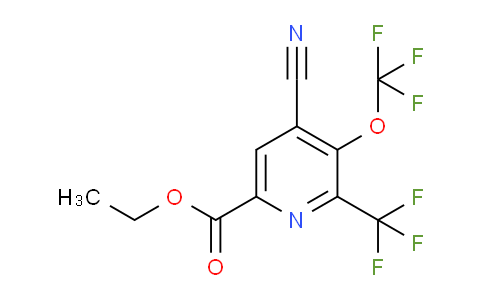 AM173785 | 1804298-26-7 | Ethyl 4-cyano-3-(trifluoromethoxy)-2-(trifluoromethyl)pyridine-6-carboxylate