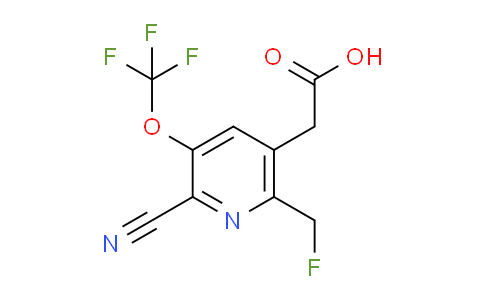 AM173788 | 1804621-16-6 | 2-Cyano-6-(fluoromethyl)-3-(trifluoromethoxy)pyridine-5-acetic acid