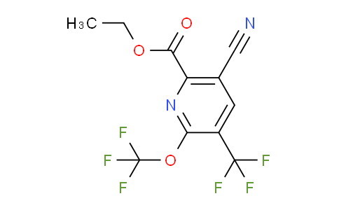 AM173789 | 1804780-03-7 | Ethyl 5-cyano-2-(trifluoromethoxy)-3-(trifluoromethyl)pyridine-6-carboxylate