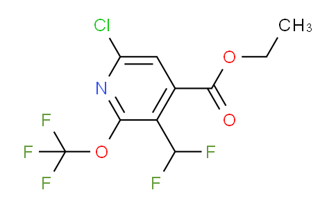 AM173798 | 1803700-19-7 | Ethyl 6-chloro-3-(difluoromethyl)-2-(trifluoromethoxy)pyridine-4-carboxylate