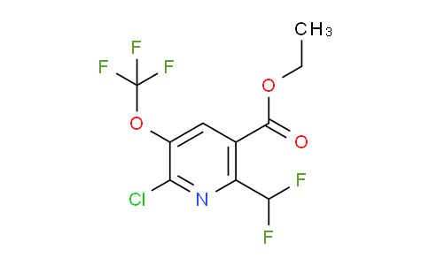 AM173800 | 1804662-46-1 | Ethyl 2-chloro-6-(difluoromethyl)-3-(trifluoromethoxy)pyridine-5-carboxylate